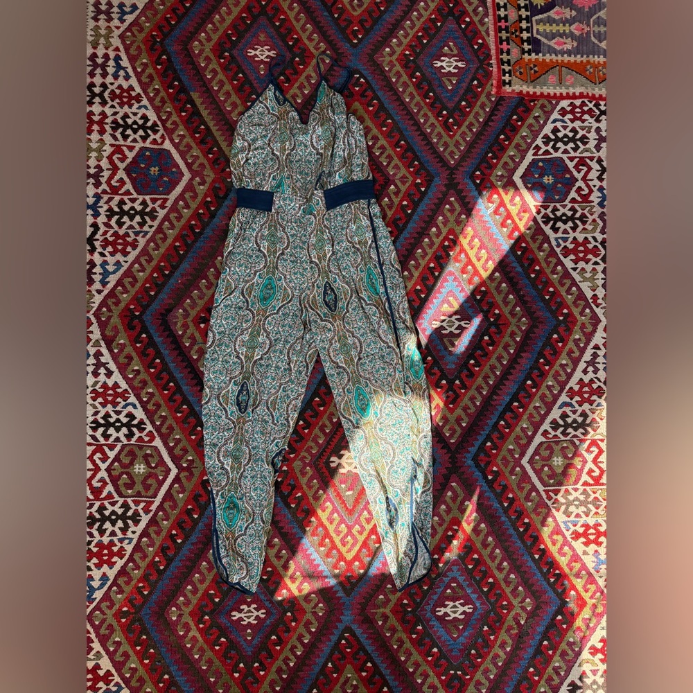 Bohemian Print Jumpsuit